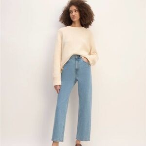 Everlane Light Blue Straight Leg Jeans